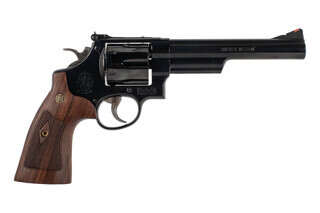 Smith & Wesson Model 29 Classic 44 Magnum 6-Round Revolver features walnut grips